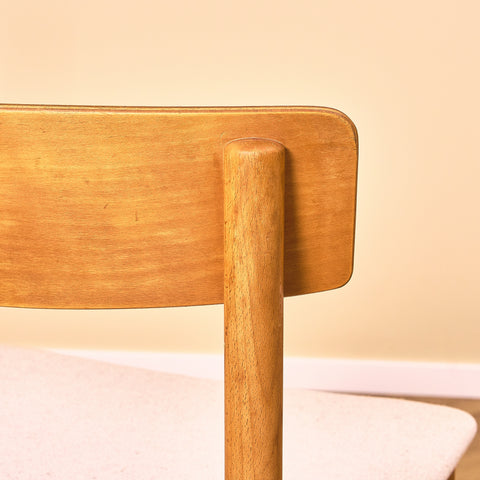 Danish set of 8 dining chairs in beech by Farstrup, model '250'