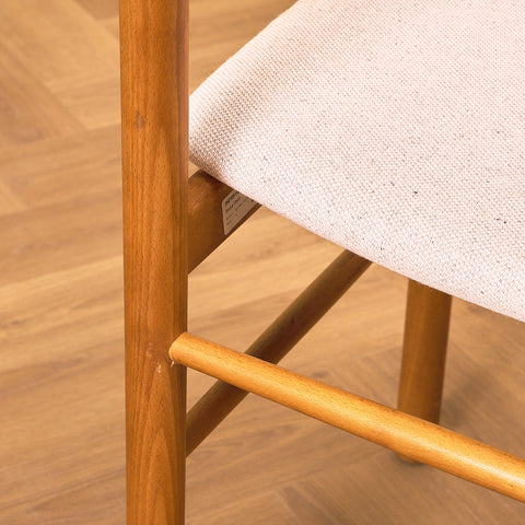 Danish set of 8 dining chairs in beech by Farstrup, model '250'