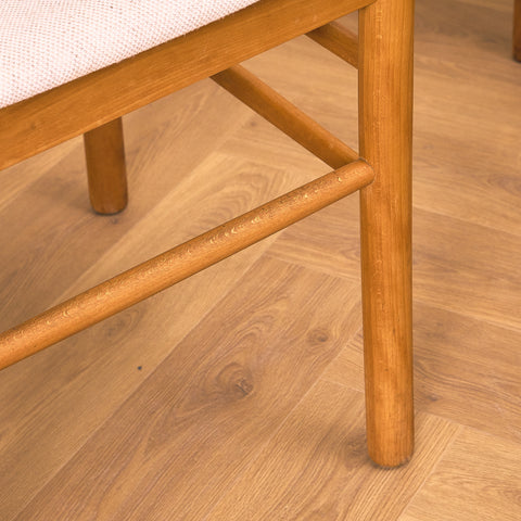 Danish set of 8 dining chairs in beech by Farstrup, model '250'