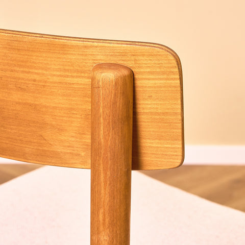 Danish set of 8 dining chairs in beech by Farstrup, model '250'