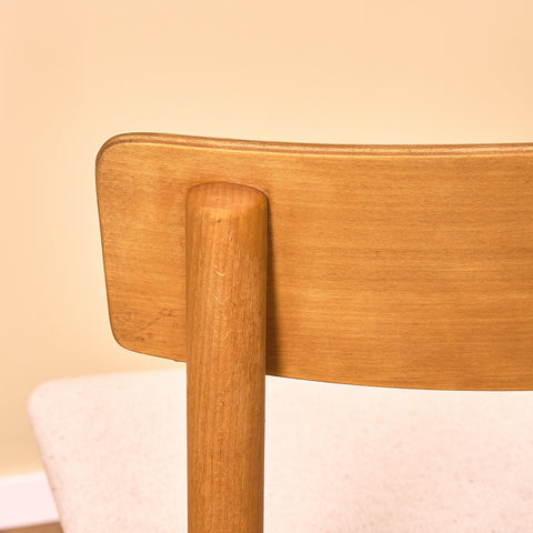 Danish set of 8 dining chairs in beech by Farstrup, model '250'