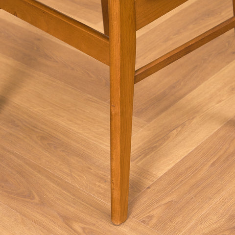 Danish dining chairs in teak & beech by Findahl Møbelfabrik, model 'Møsbol'