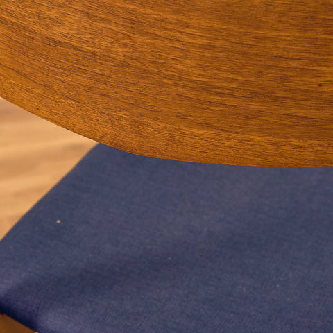 Danish dining chairs in teak & beech by Findahl Møbelfabrik, model 'Møsbol'