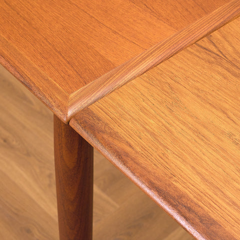 Danish dining table in teak