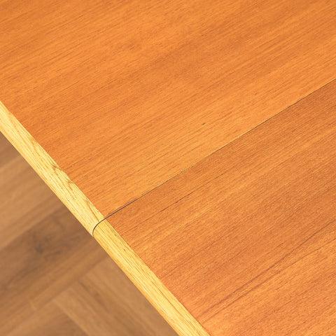Swedish dining table in teak by K.-E. Kullén for Bodafors