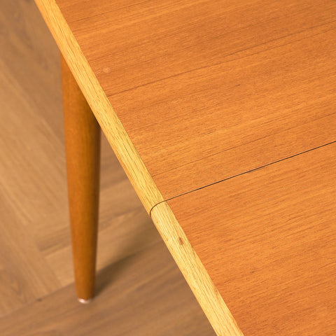 Swedish dining table in teak by K.-E. Kullén for Bodafors