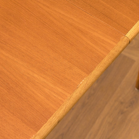 Swedish dining table in teak by K.-E. Kullén for Bodafors