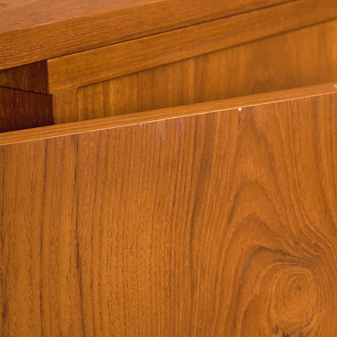 Swedish modular bookshelf in teak, model 'Prydno', by Bröderna Gustafsson