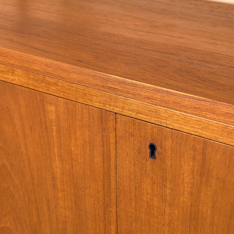 Swedish modular bookshelf in teak, model 'Prydno', by Bröderna Gustafsson