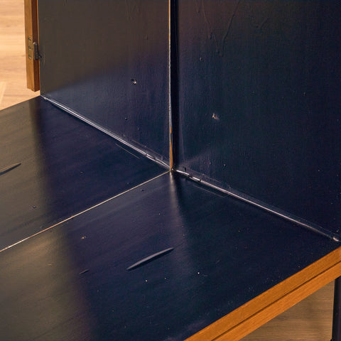 Swedish modular bookshelf in teak, model 'Prydno', by Bröderna Gustafsson