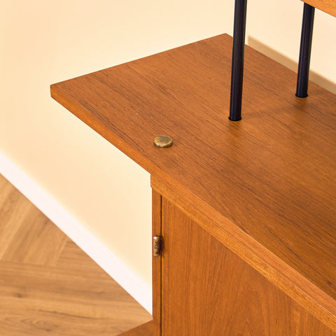 Swedish modular bookshelf in teak, model 'Prydno', by Bröderna Gustafsson