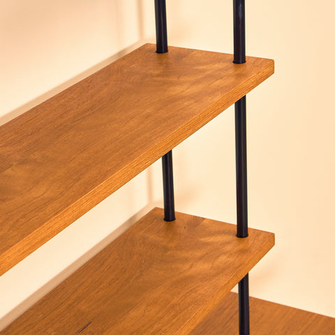 Swedish modular bookshelf in teak, model 'Prydno', by Bröderna Gustafsson
