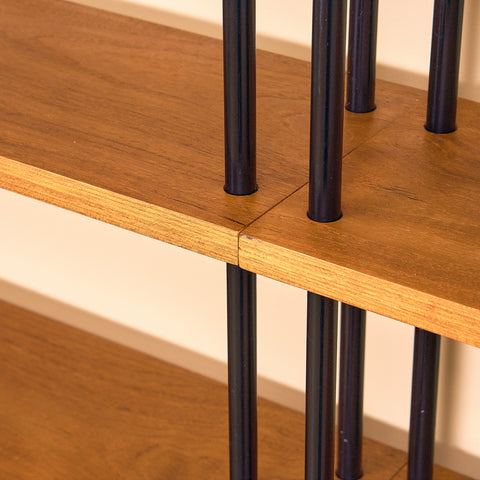 Swedish modular bookshelf in teak, model 'Prydno', by Bröderna Gustafsson