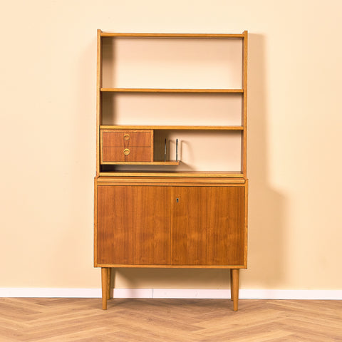 Swedish bookshelf in teak