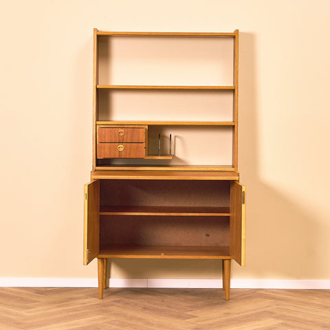 Swedish bookshelf in teak