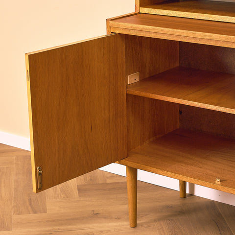 Swedish bookshelf in teak