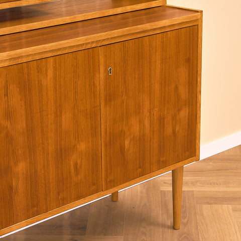 Swedish bookshelf in teak