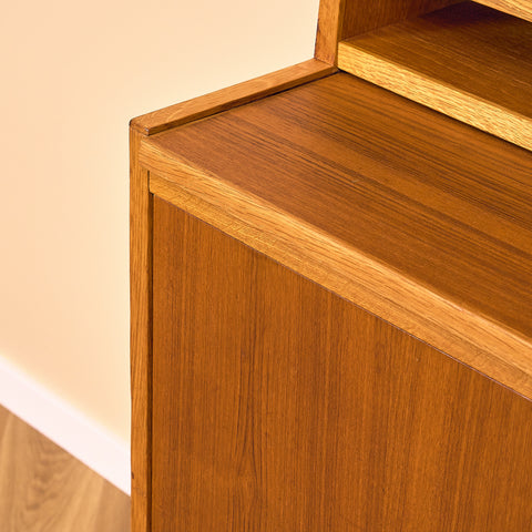 Swedish bookshelf in teak