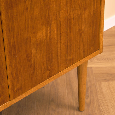 Swedish bookshelf in teak