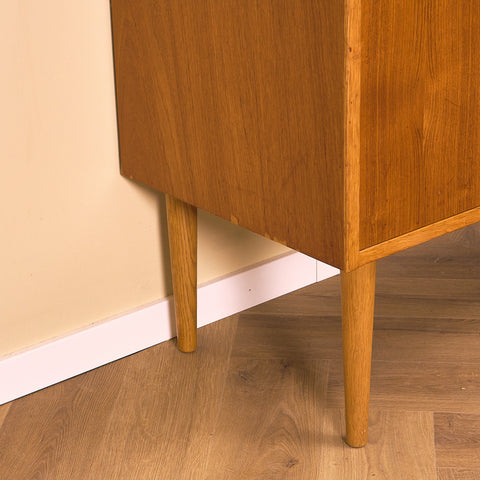 Swedish bookshelf in teak
