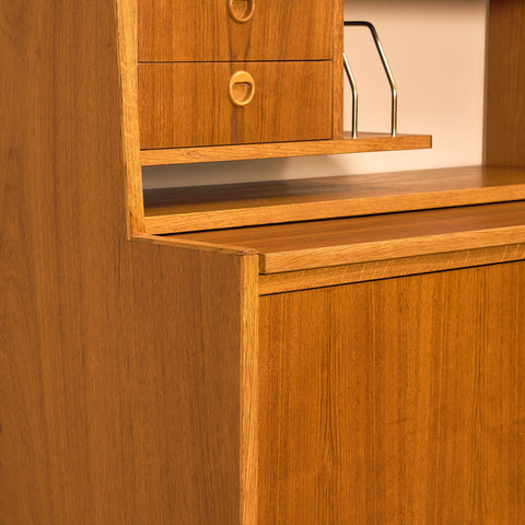 Swedish bookshelf in teak