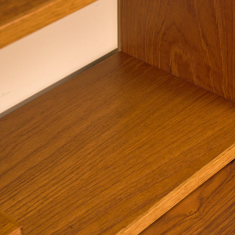 Swedish bookshelf in teak