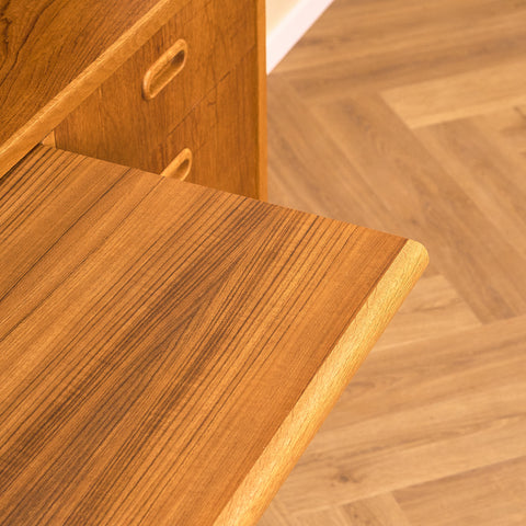 Swedish bookshelf in teak
