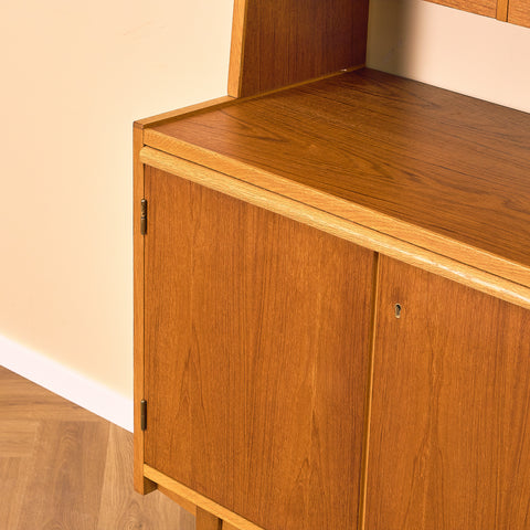 Swedish bookshelf in teak