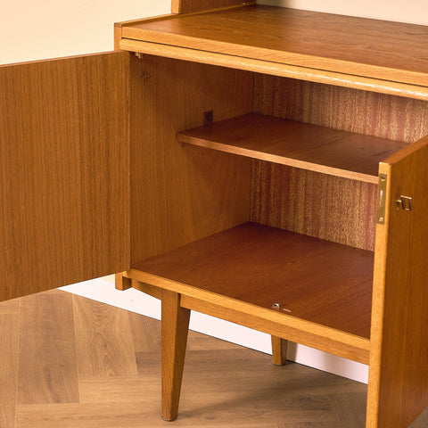 Swedish bookshelf in teak