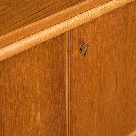 Swedish bookshelf in teak