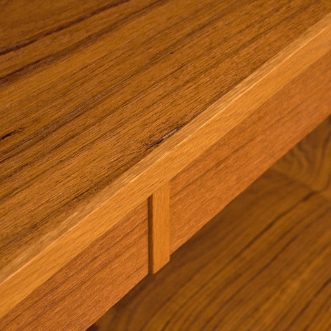 Swedish bookshelf in teak