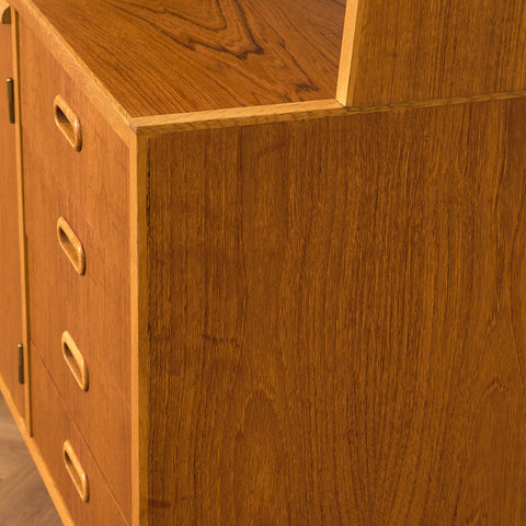 Swedish bookshelf in teak