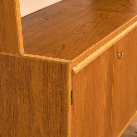 Swedish bookshelf in teak