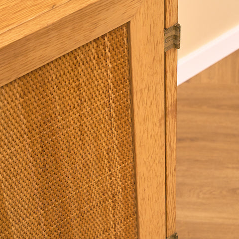 Swedish sideboard in oak, model 'Triva', by NK Verkstäder in Nyköping