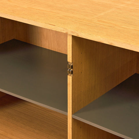 Swedish sideboard in oak, model 'Triva', by NK Verkstäder in Nyköping