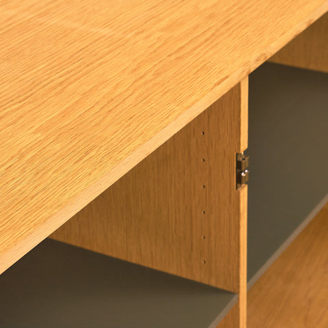 Swedish sideboard in oak, model 'Triva', by NK Verkstäder in Nyköping