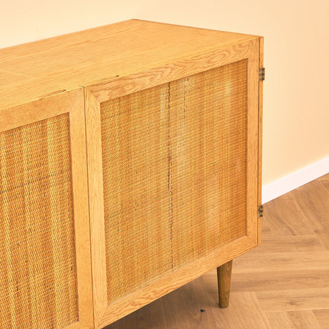 Swedish sideboard in oak, model 'Triva', by NK Verkstäder in Nyköping
