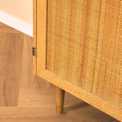 Swedish sideboard in oak, model 'Triva', by NK Verkstäder in Nyköping