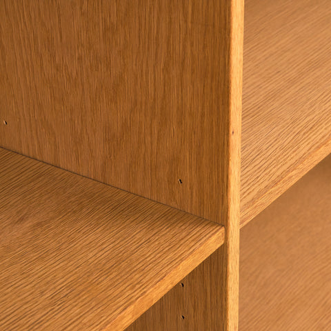 Swedish bookshelf in oak model 'Triva', by NK Verkstäder in Nyköping