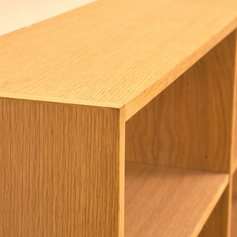 Swedish bookshelf in oak model 'Triva', by NK Verkstäder in Nyköping