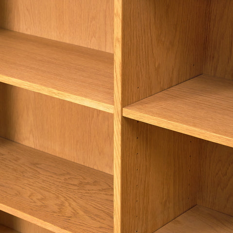 Swedish bookshelf in oak model 'Triva', by NK Verkstäder in Nyköping