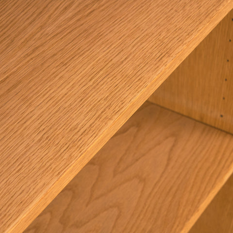 Swedish bookshelf in oak model 'Triva', by NK Verkstäder in Nyköping