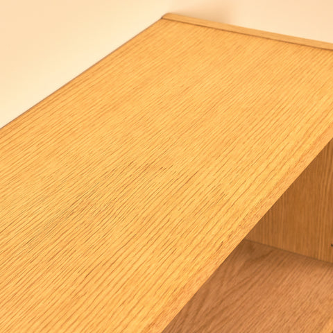 Swedish bookshelf in oak model 'Triva', by NK Verkstäder in Nyköping