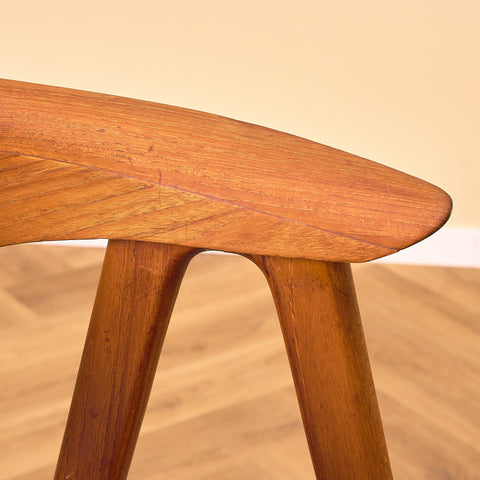 Danish dining chairs in teak, model 'Compass' by Erik Kirkegaard for Høng Stolefabrik