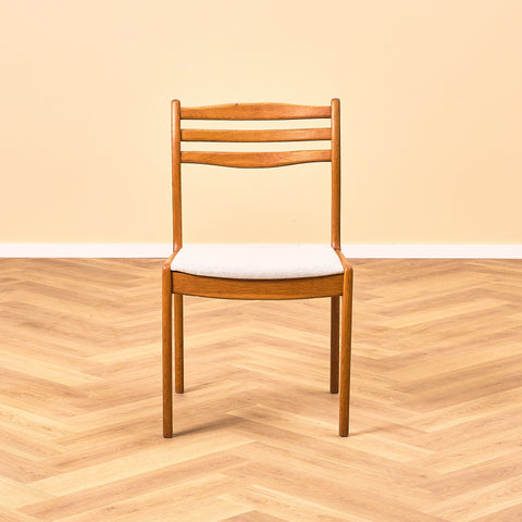 Swedish dining chairs in solid oak