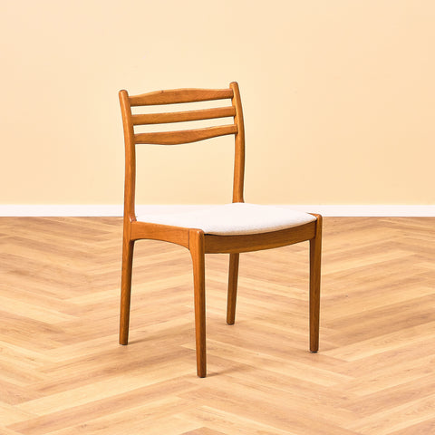 Swedish dining chairs in solid oak