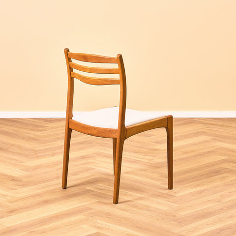 Swedish dining chairs in solid oak