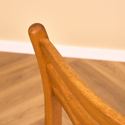 Swedish dining chairs in solid oak
