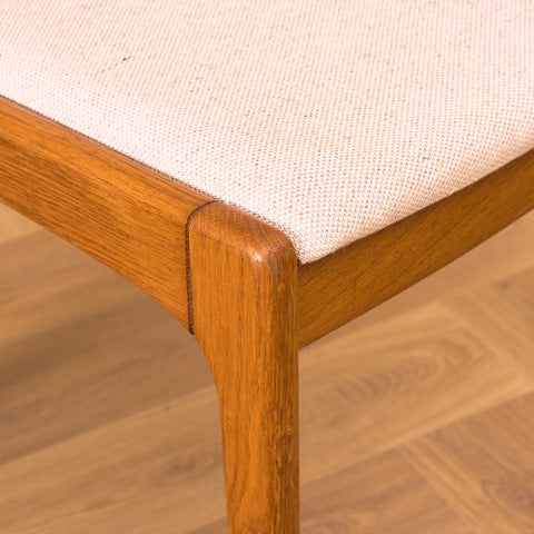 Swedish dining chairs in solid oak