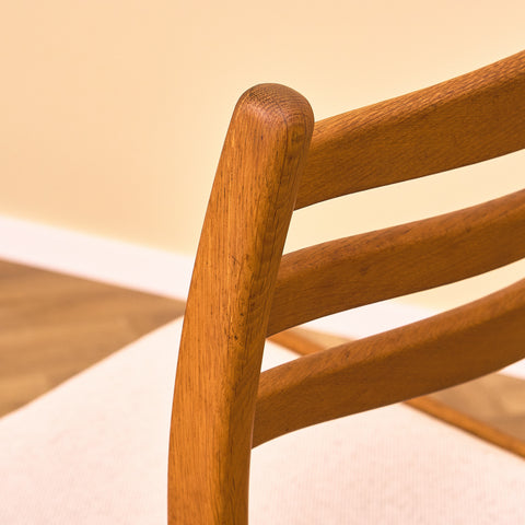 Swedish dining chairs in solid oak